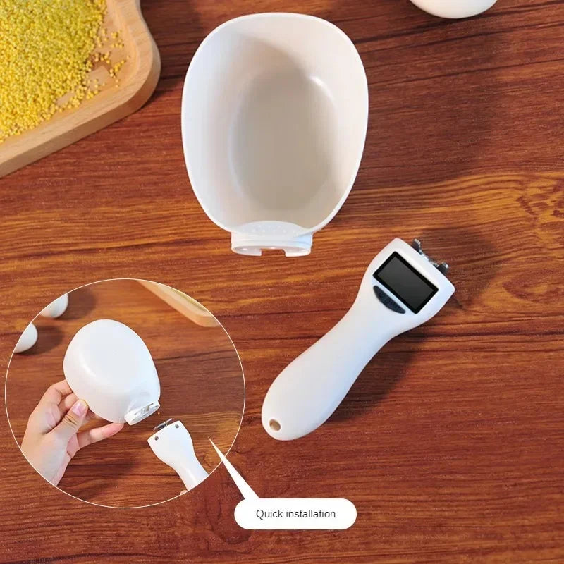 LED Display Digital Pet Food Scoop for Accurate Measuring"?