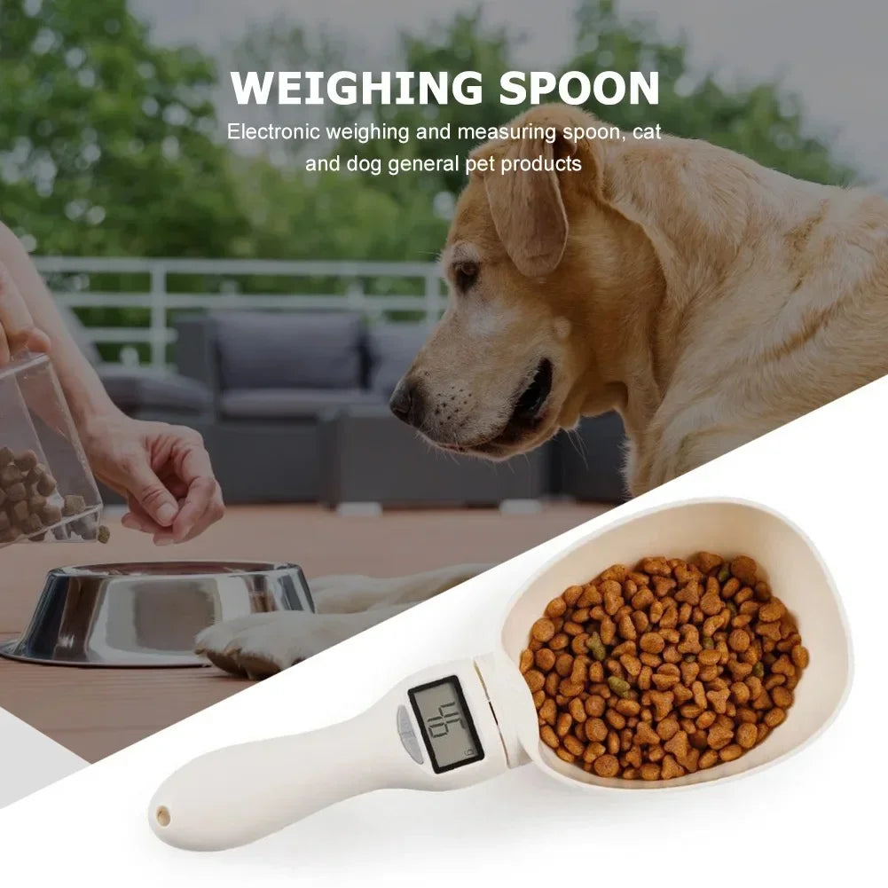 LED Display Digital Pet Food Scoop for Accurate Measuring"?